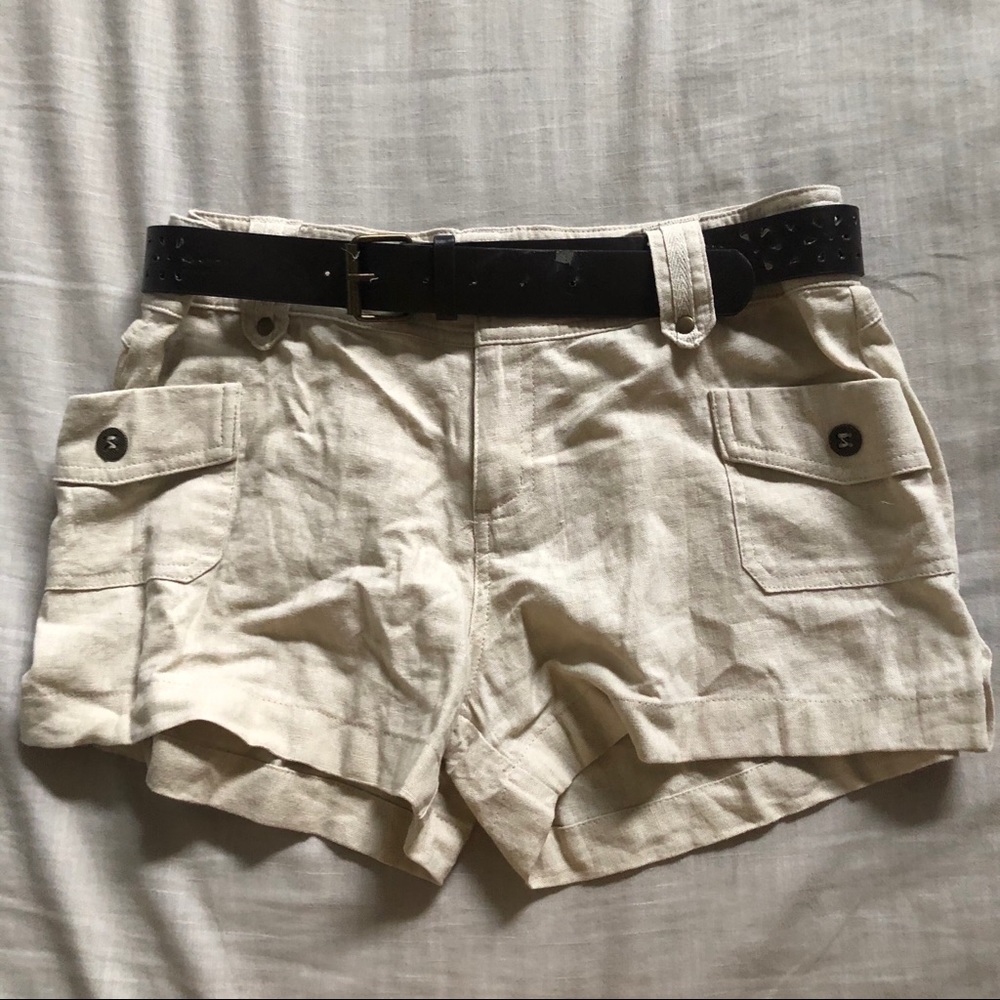 Khaki Shorts.